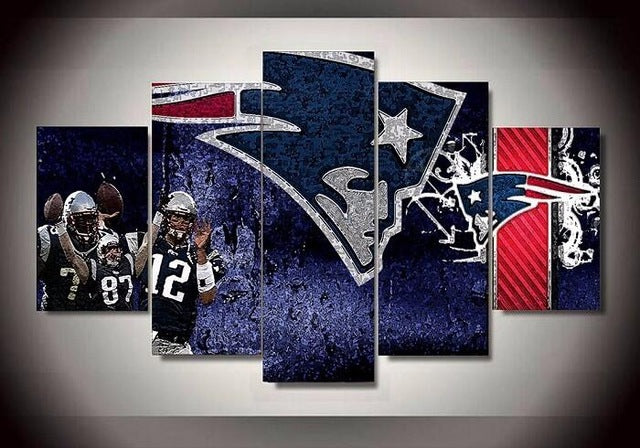 New England Patriots Canvas Wall Art