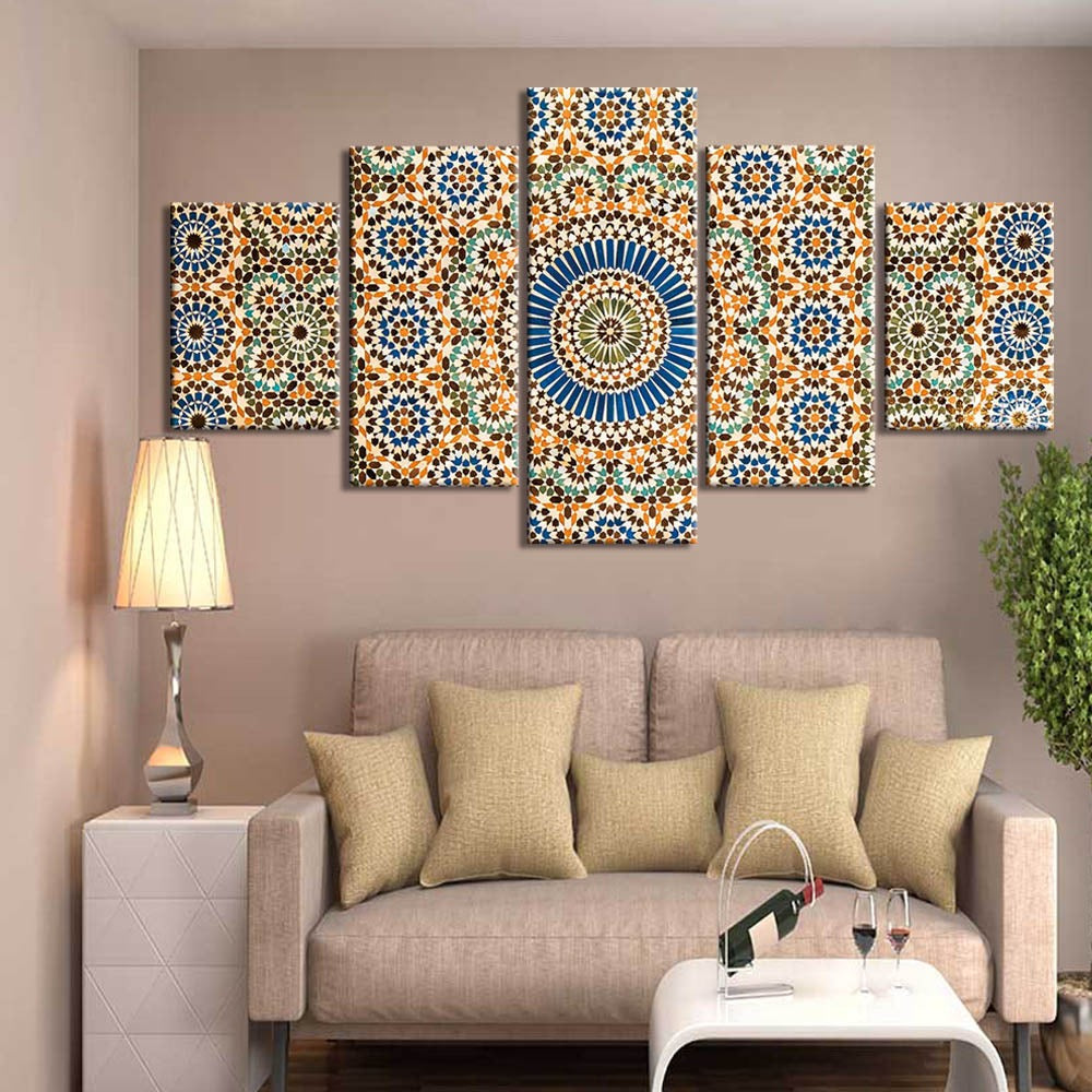 Moroccan Culture Islamic Canvas Wall Art
