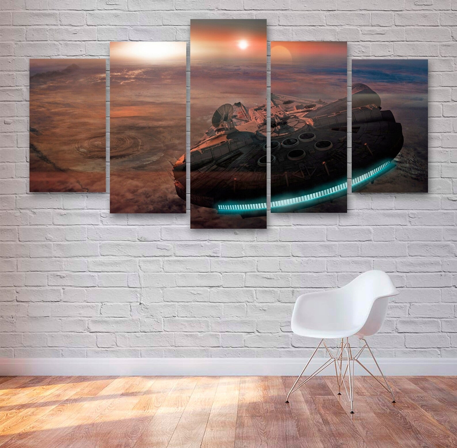 Star Wars Millennium Falcon Canvas Wall Art