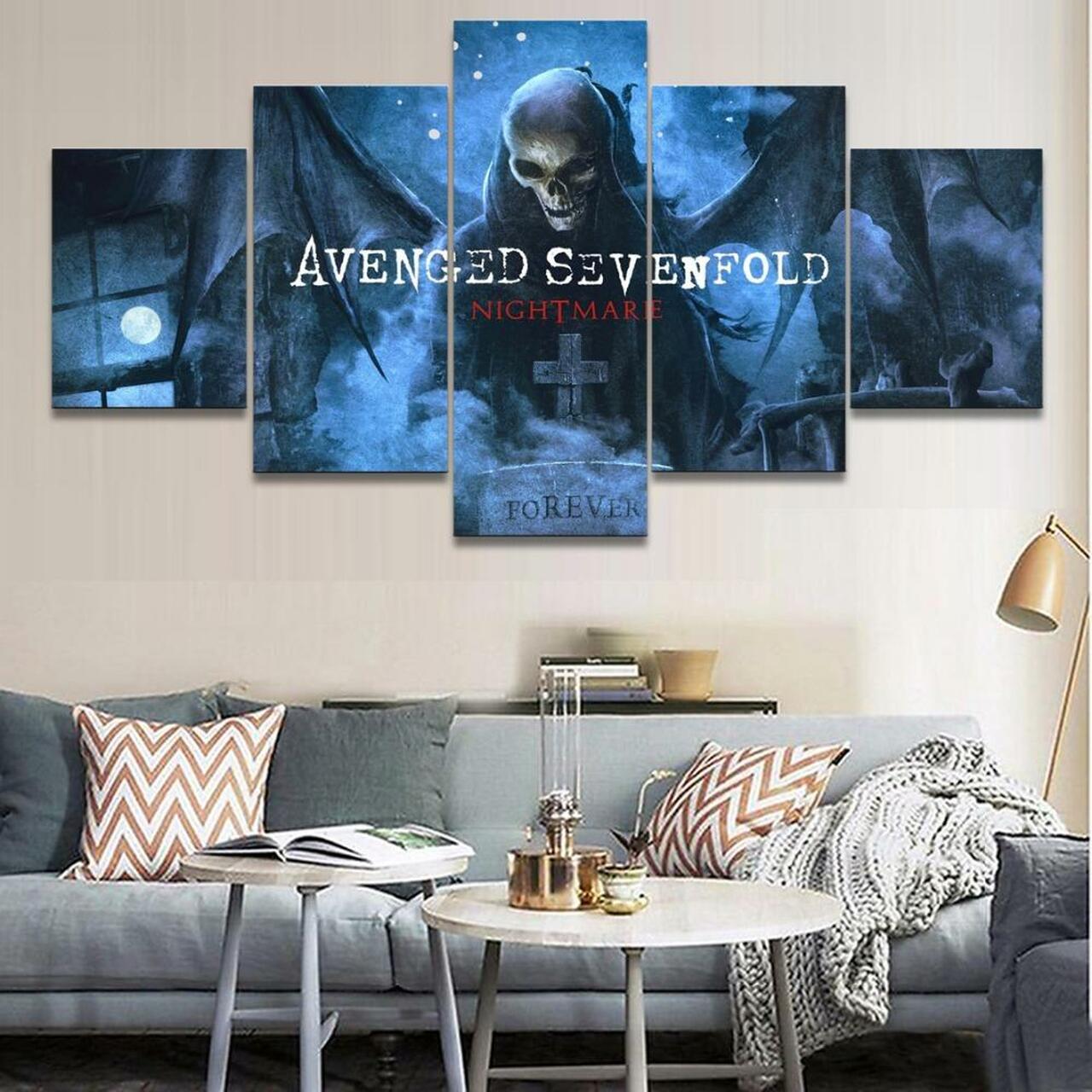 A7X Avenged Sevenfold Canvas Wall Art