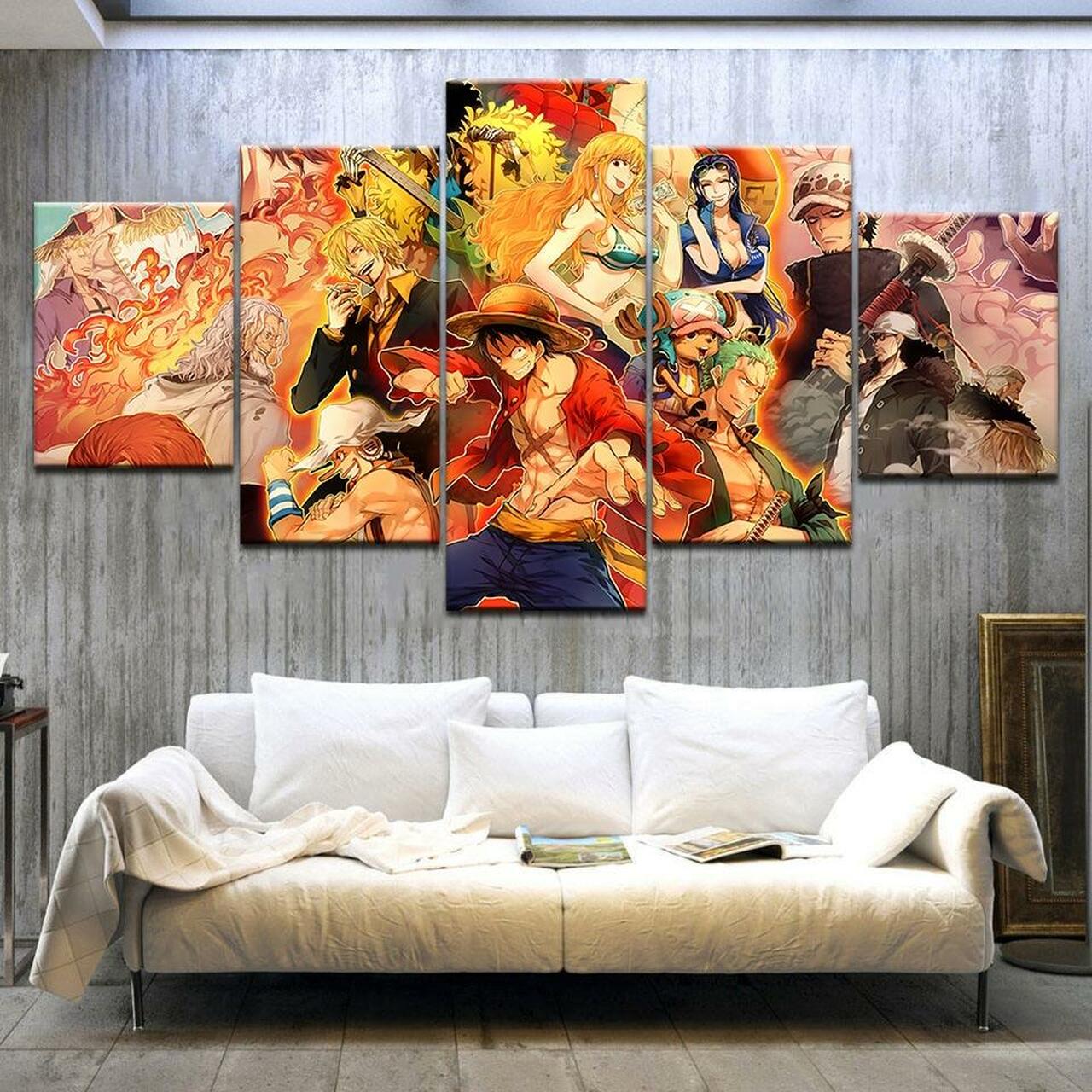 Anime One Piece Canvas Wall Art
