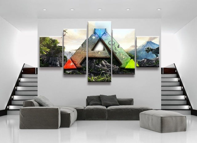 Ark Survival Evolved Canvas Wall Art