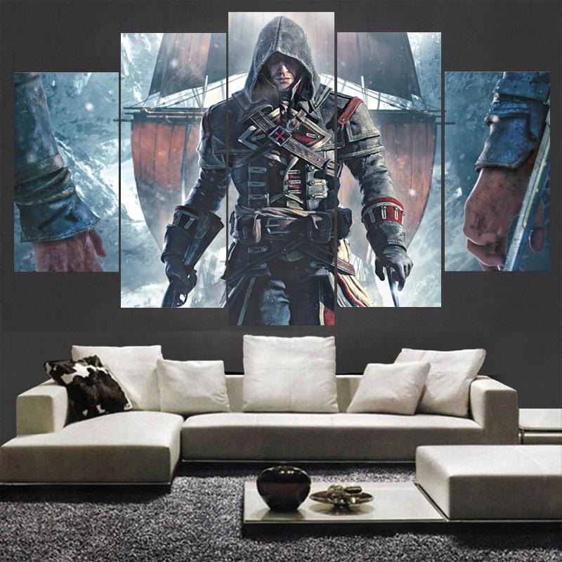 Assassins Creed Inspired Canvas Wall Art