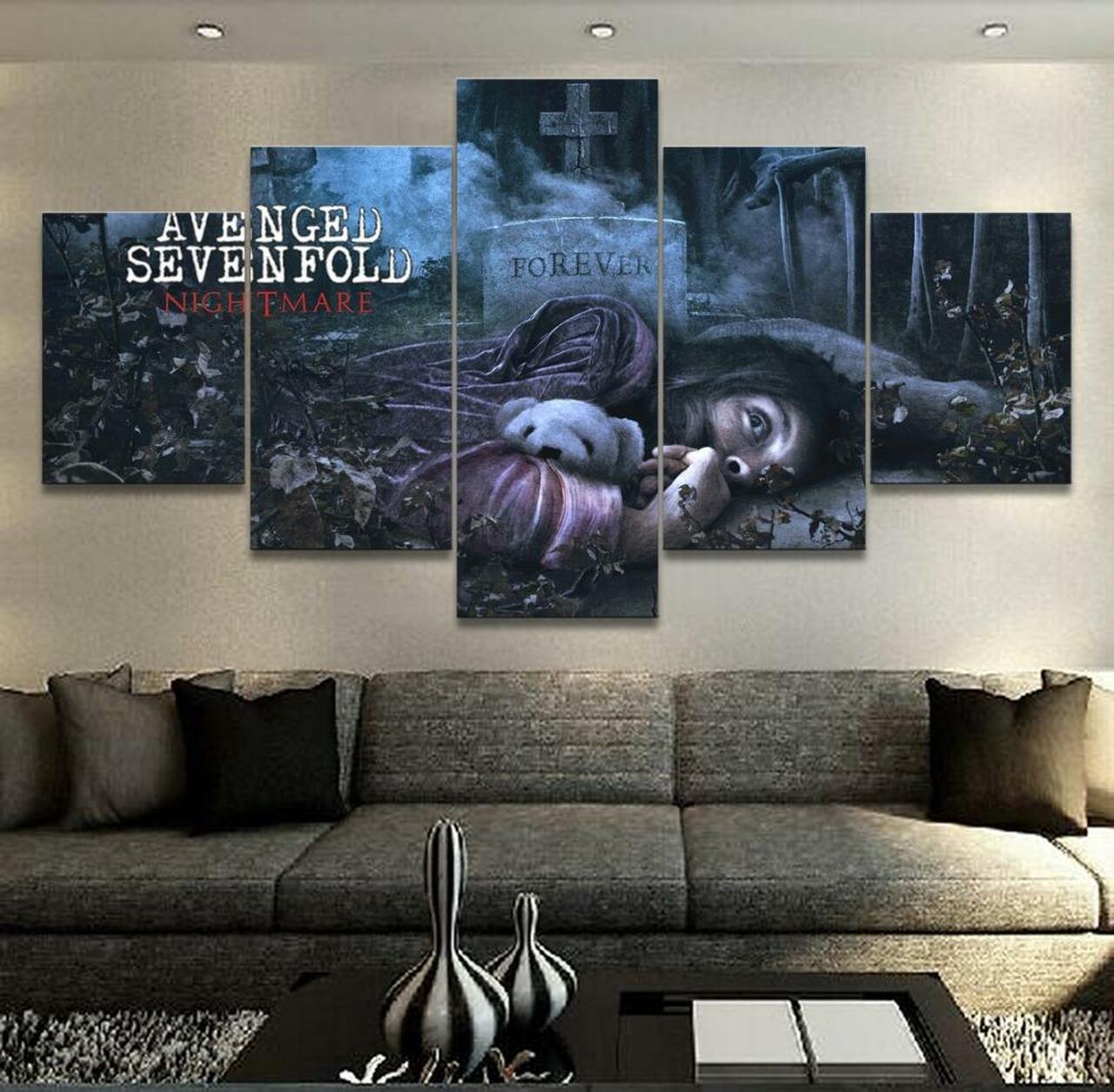 Avenged Sevenfold A7X Canvas Wall Art