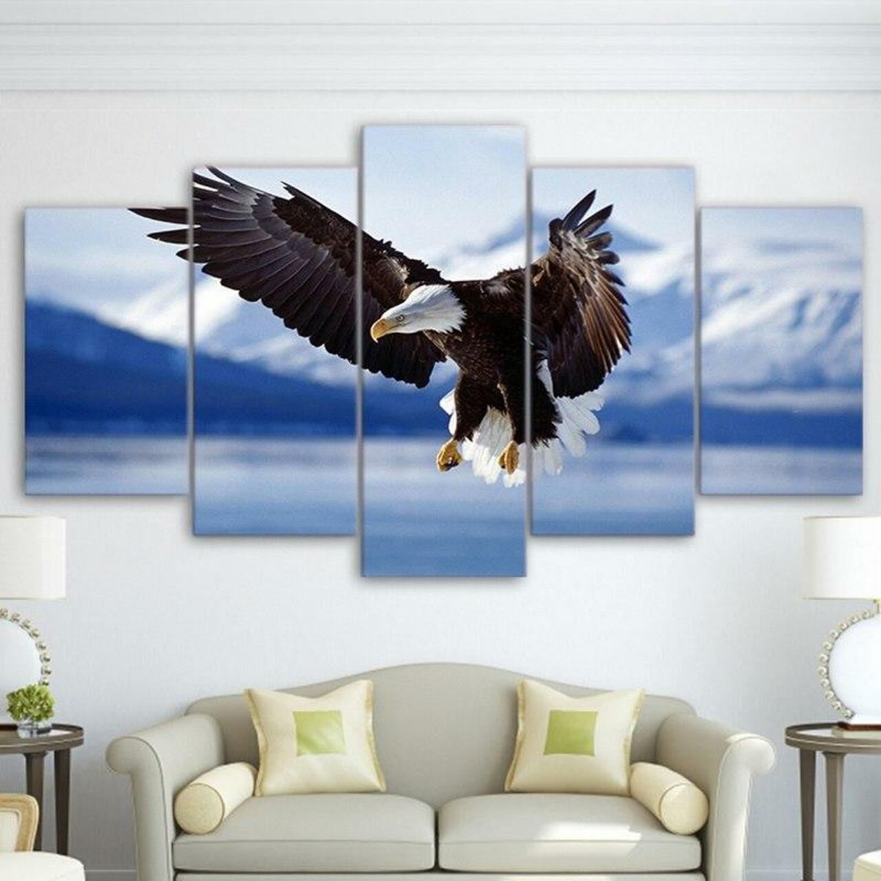 Bald Eagle Canvas Wall Art