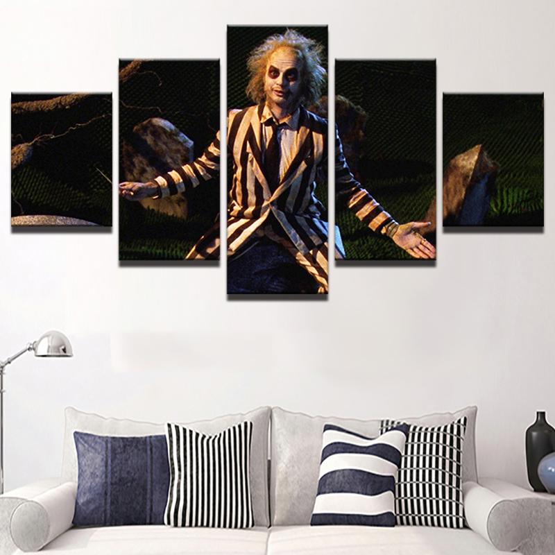 Beetlejuice Movie Canvas Wall Art