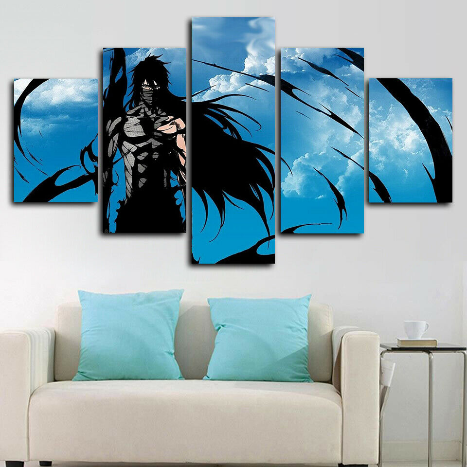 Bleach Anime Ichigo Kurosaki Canvas Wall Art