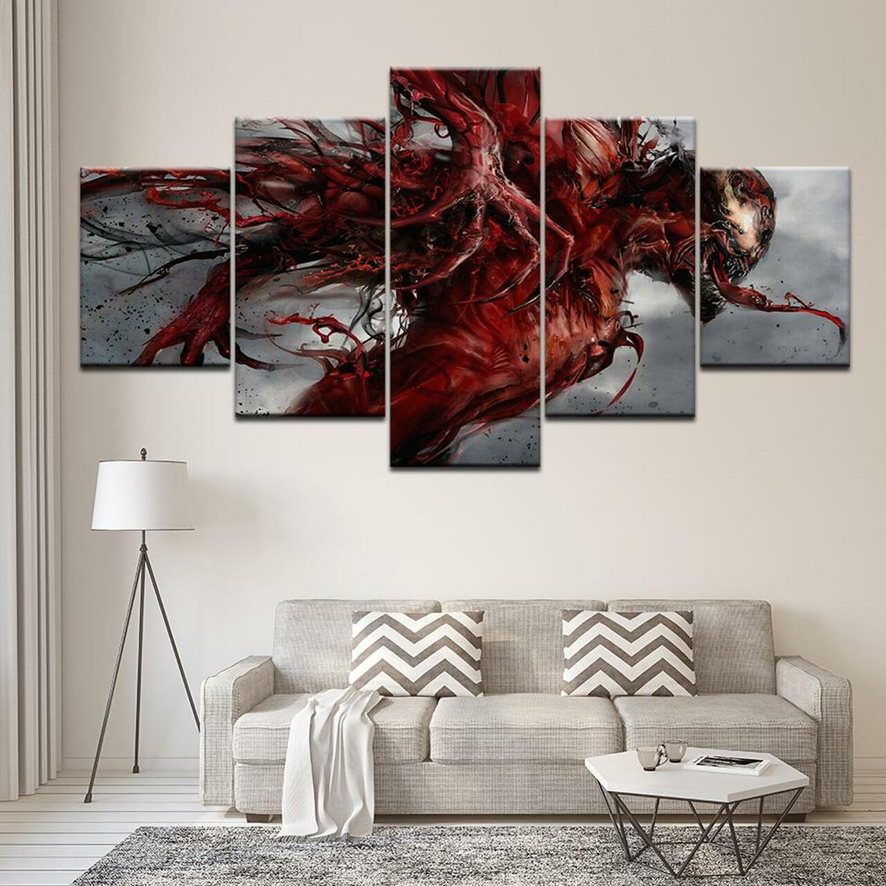Bloody Canvas Wall Art