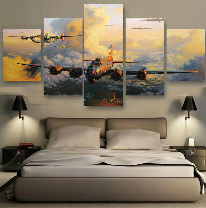 Boeing B-17 Flying Fortress Canvas Wall Art