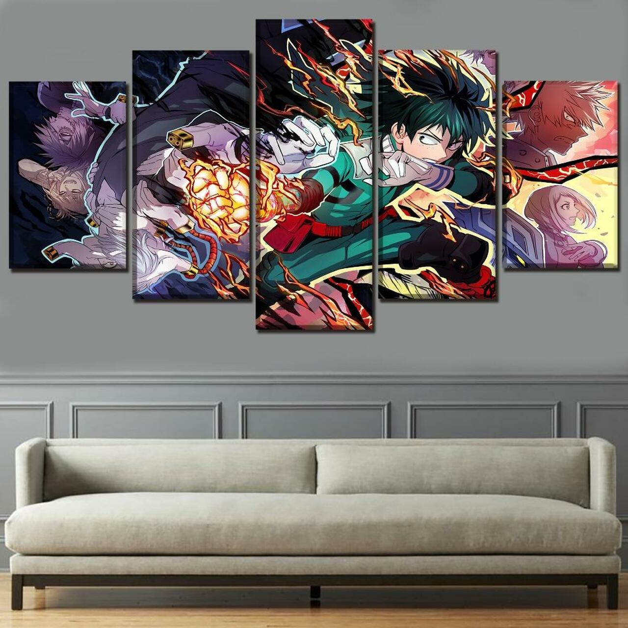 Boku No My Hero Canvas Wall Art