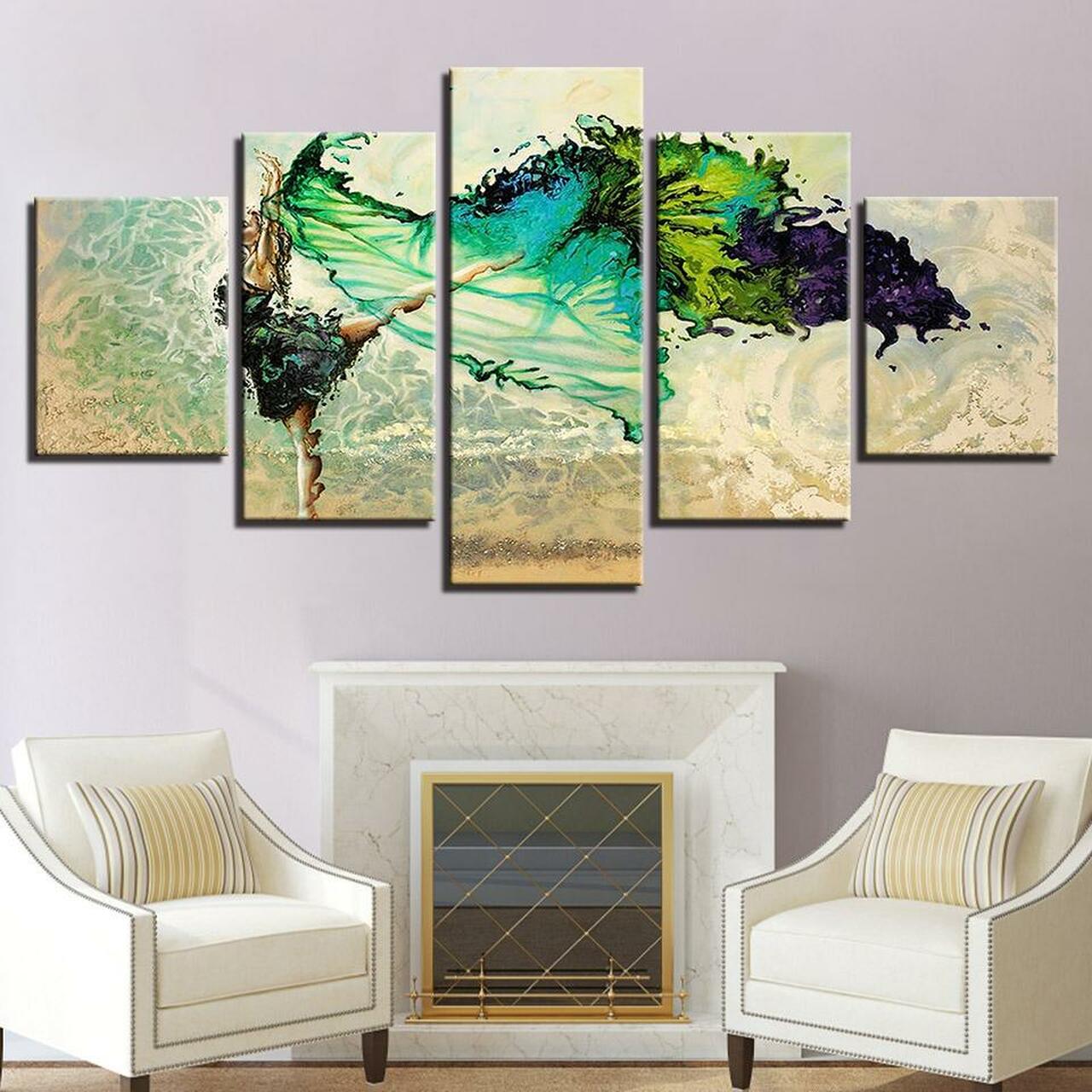 Butterfly Dance Canvas Wall Art