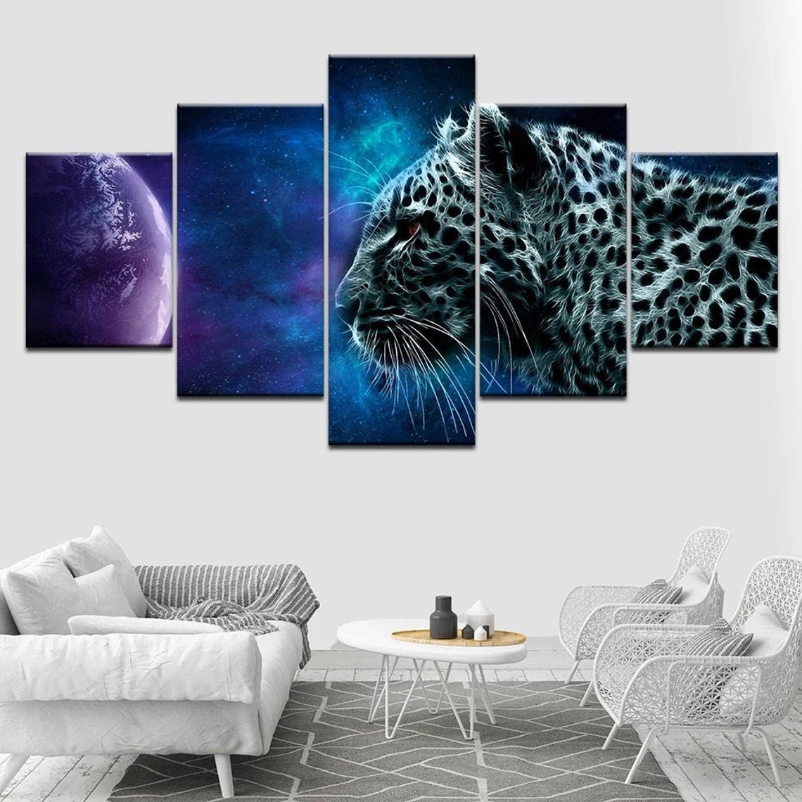 Cheetah Animal Canvas Wall Art