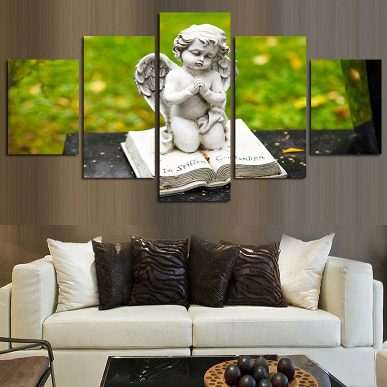 Cherub Canvas Wall Art