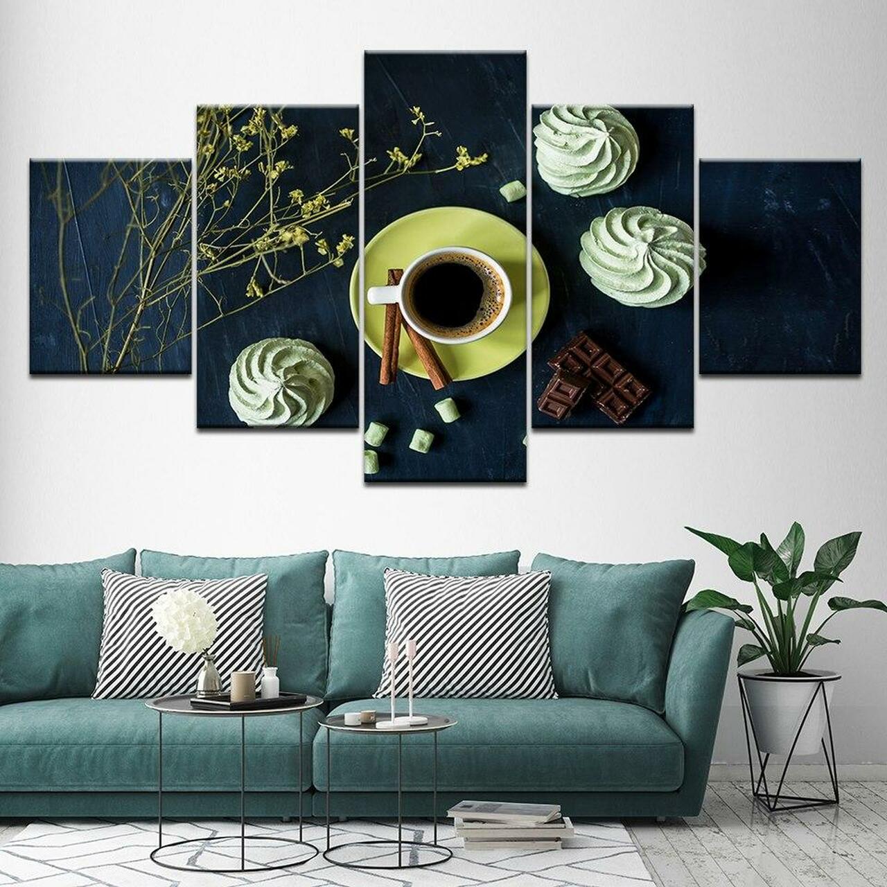 Chocolate Coffee Canvas Wall Art