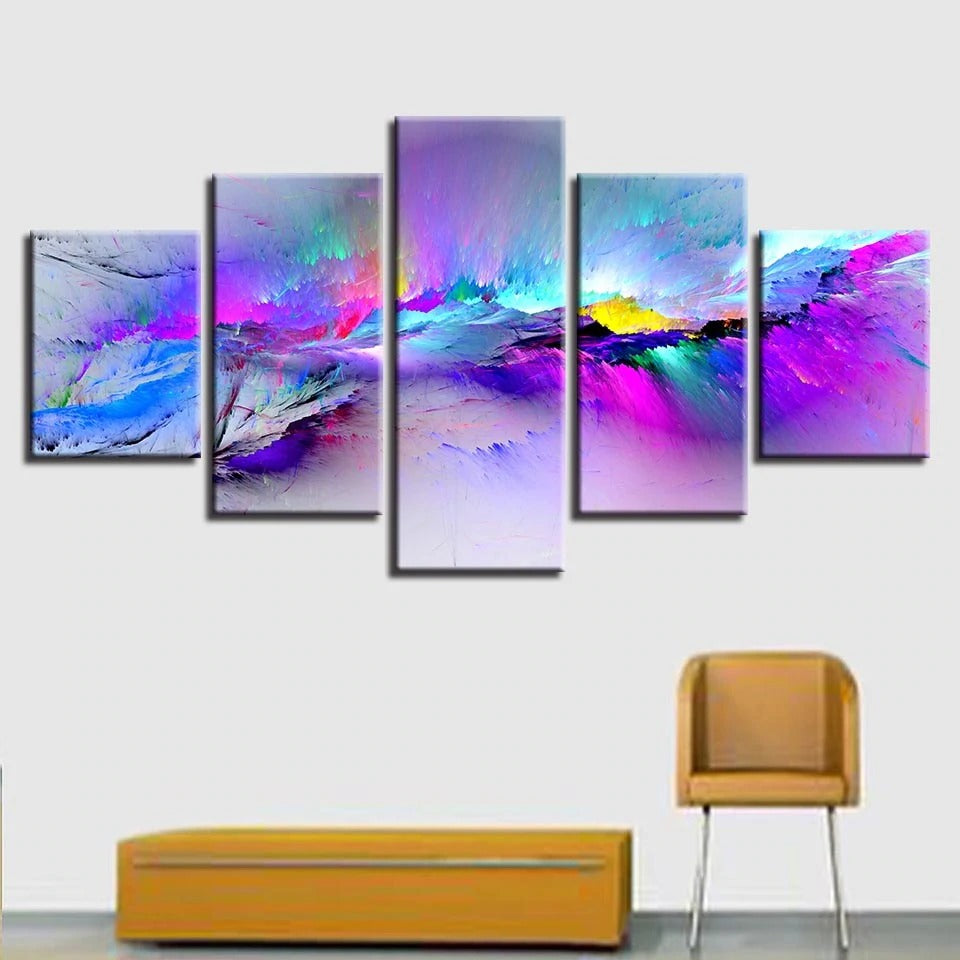 Colorful &Amp; Vibrant Modern Abstract Graffiti Canvas Wall Art Colorful &Amp; Vibrant Modern Abstract Graffiti Canvas Wall Art