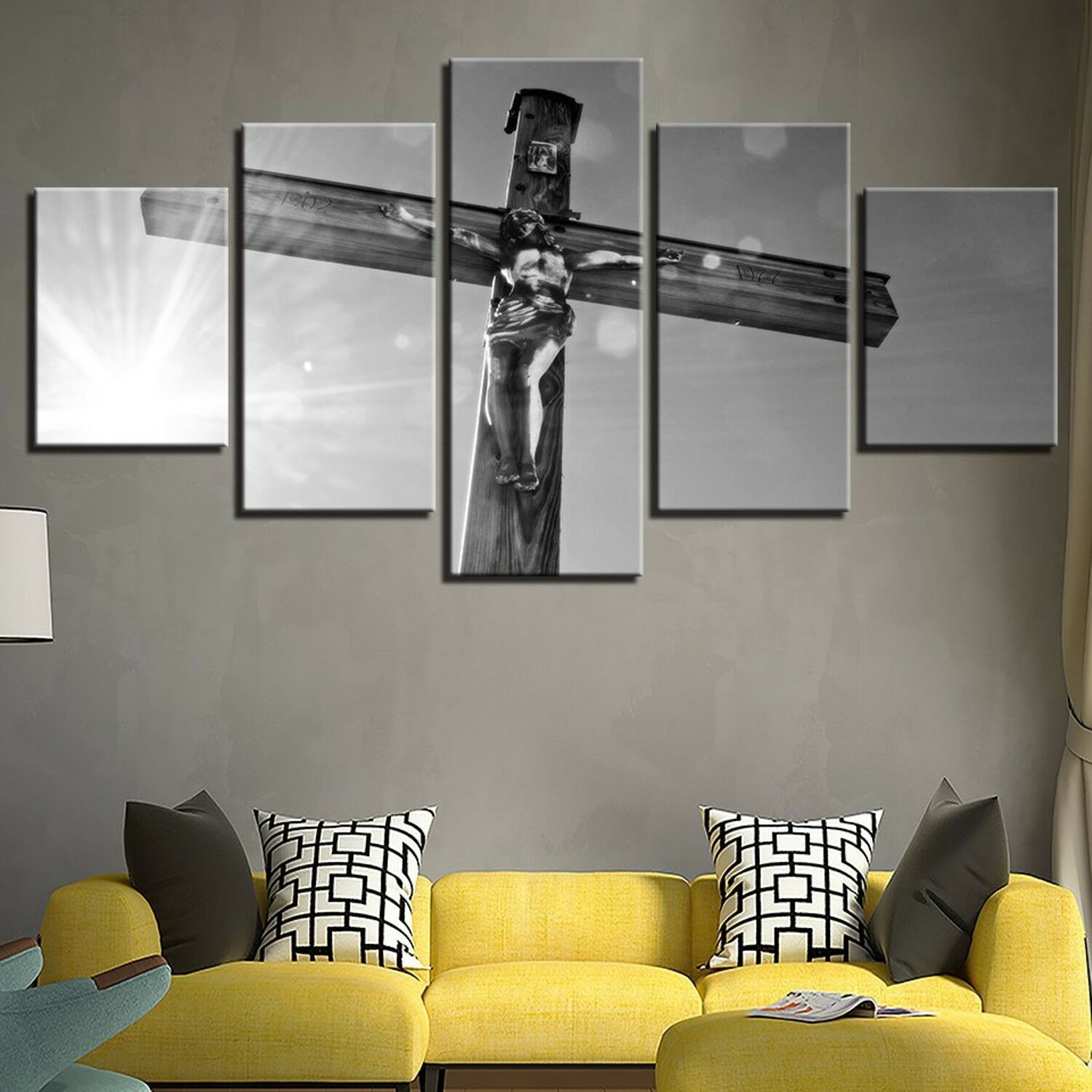 Cross Jesus Christ Canvas Wall Art