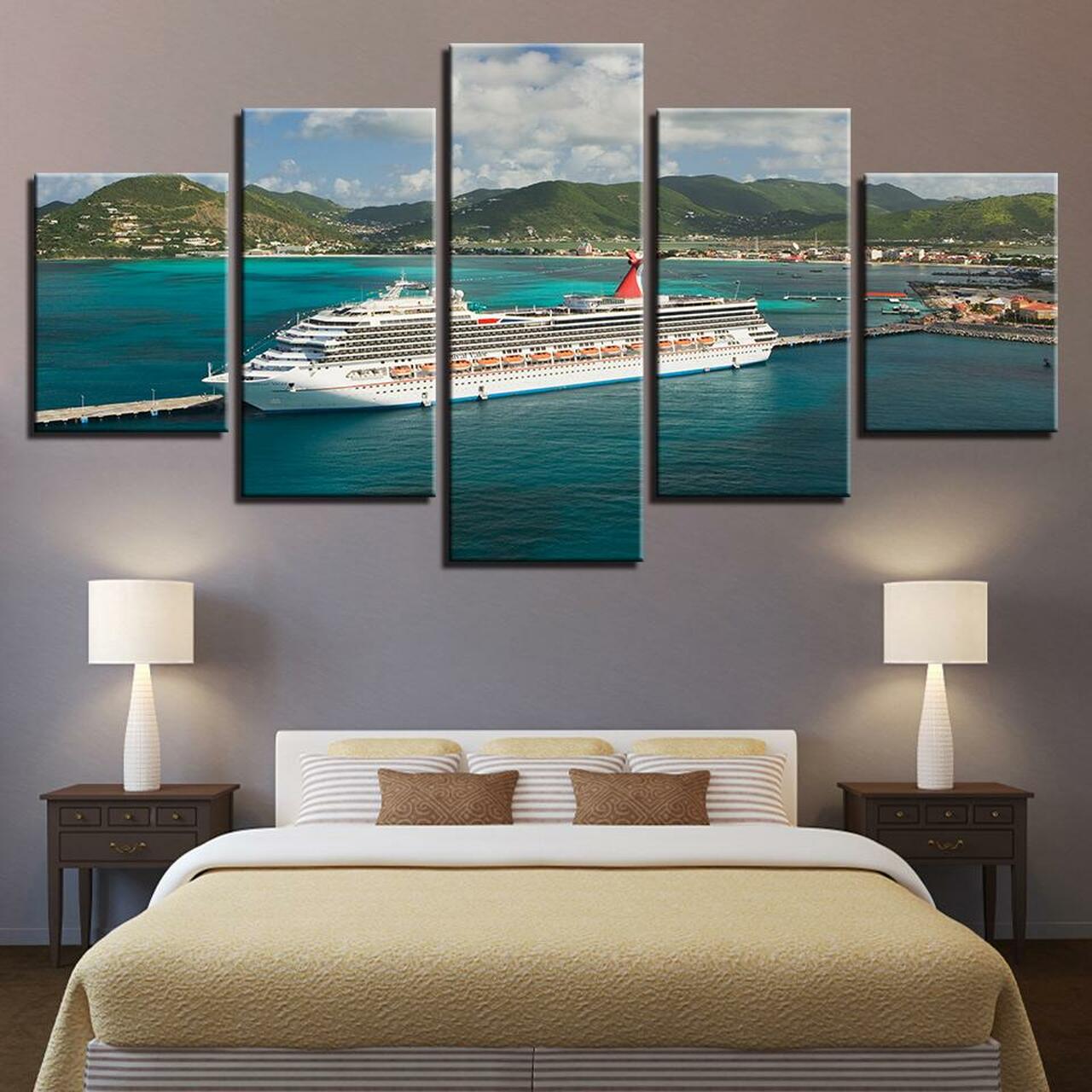 Cruise Ship Canvas Wall Art