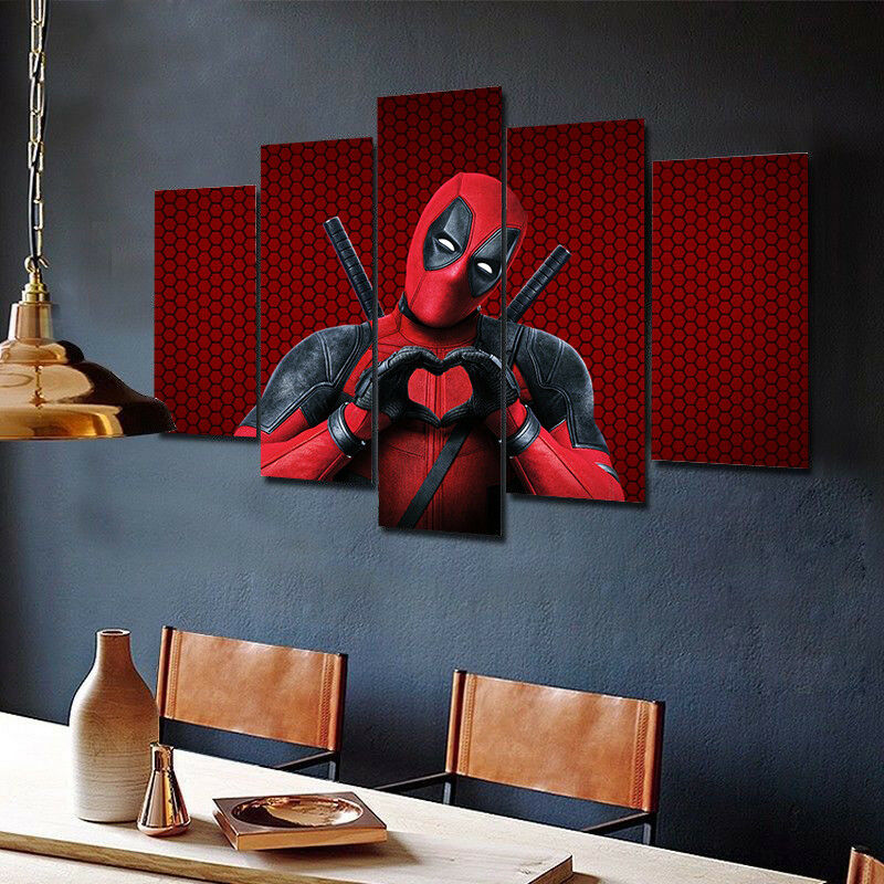Deadpool Marvel Canvas Wall Art