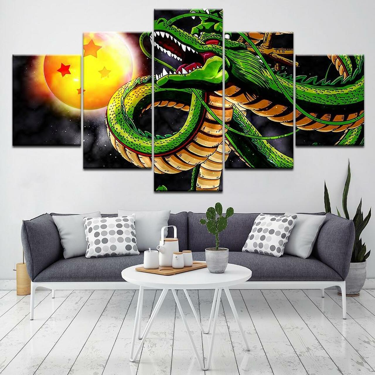Dragon Ball Z Shenron Canvas Wall Art