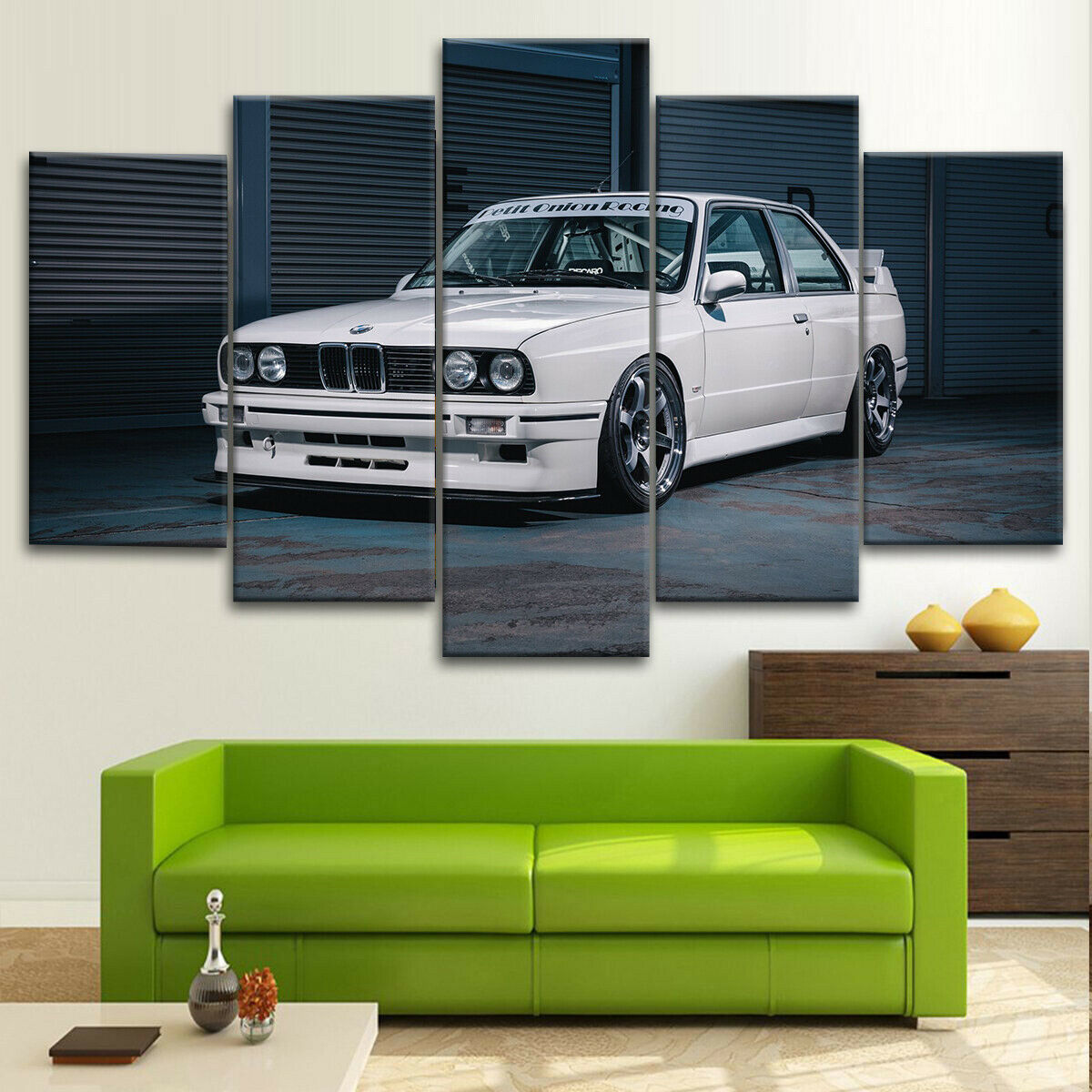 E30 3 Series Classic Car Canvas Wall Art