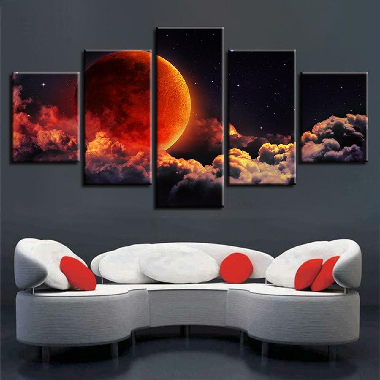Eclipse Canvas Wall Art