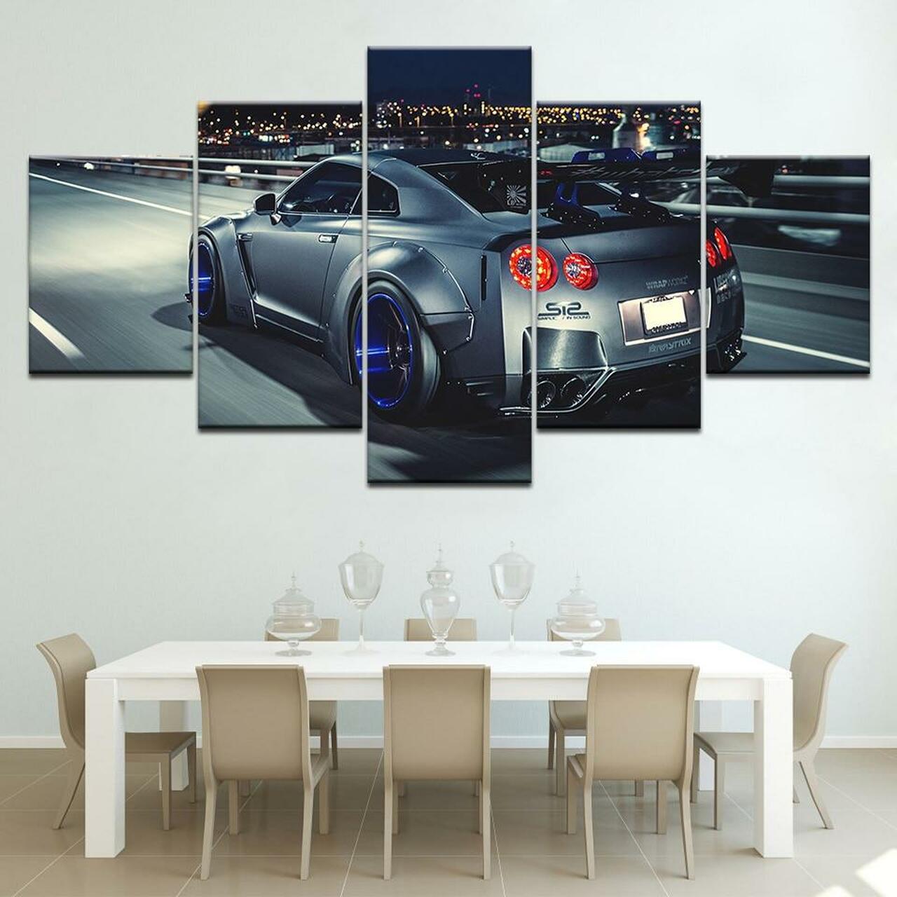 Flashy Nissan Canvas Wall Art