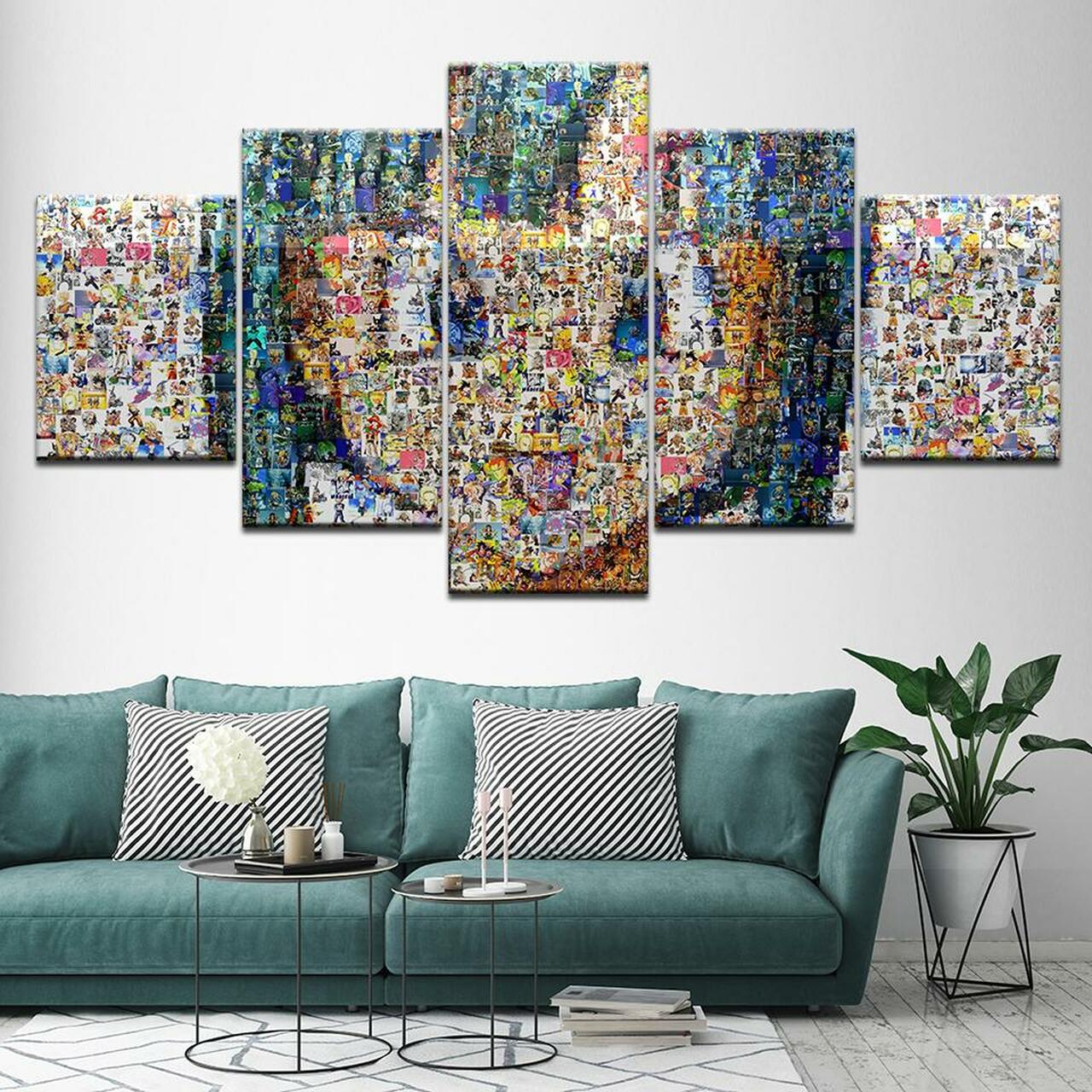 Girl Puzzle Canvas Wall Art