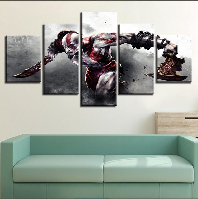 God Of War Canvas Wall Art