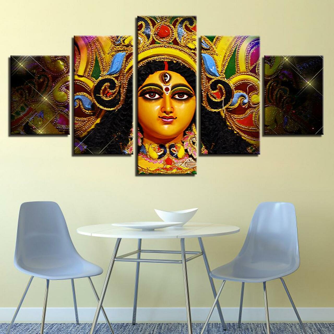 Goddess Durga Canvas Wall Art