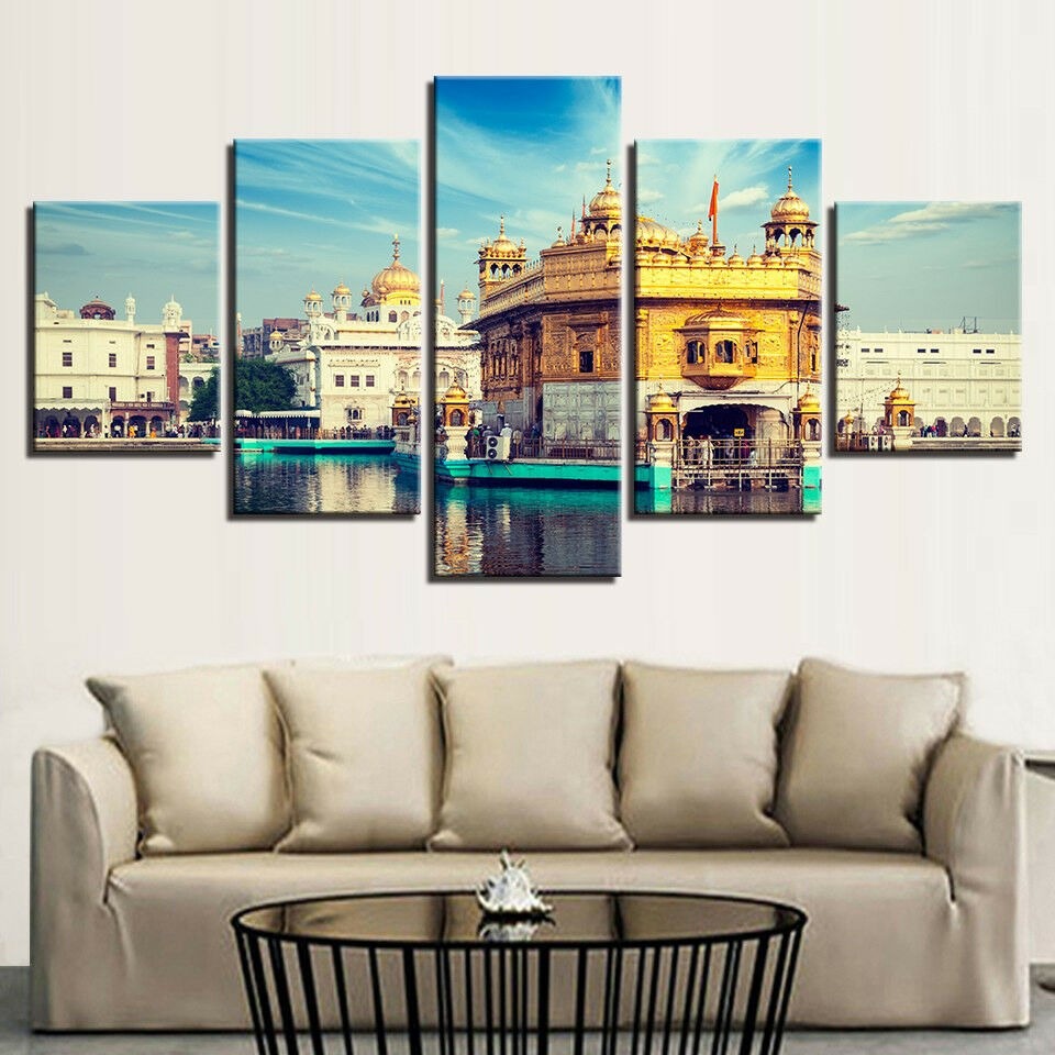 Golden Temple Amritsar Canvas Wall Art
