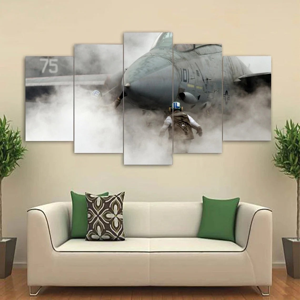Grumman F14 Tomcat Canvas Wall Art