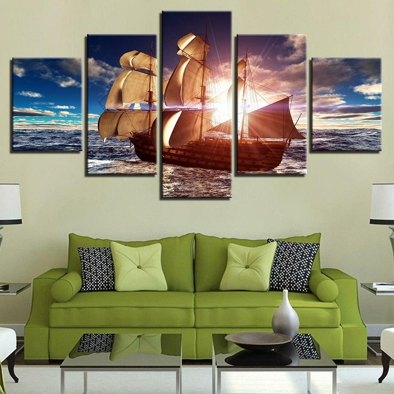 High Seas Canvas Wall Art