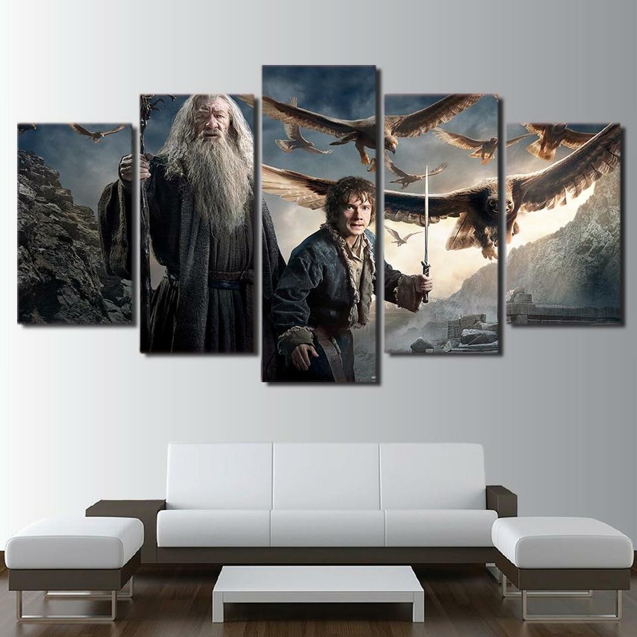 Hobbit Lord Of The Rings Canvas Wall Art