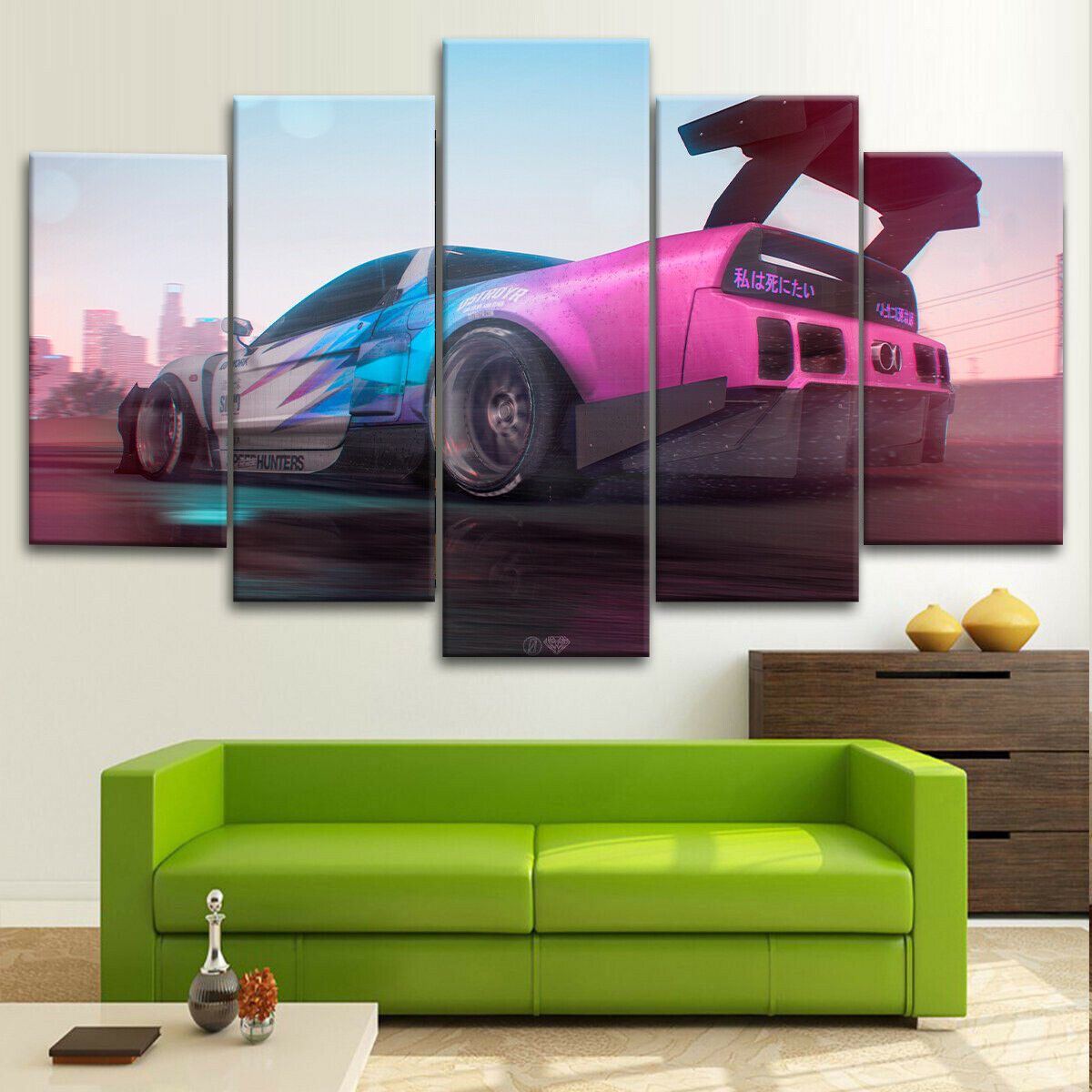 Honda Nsx Jdm Canvas Wall Art