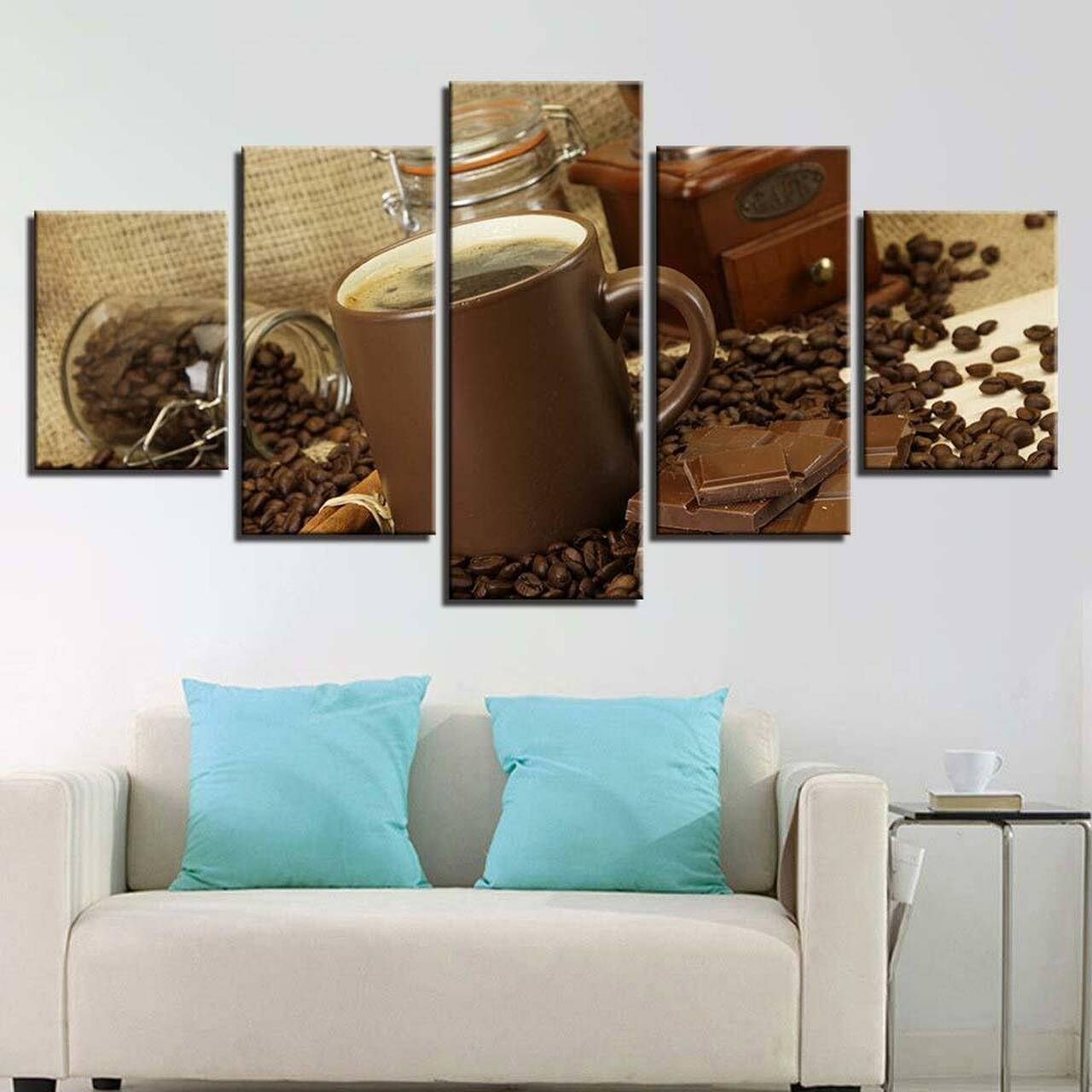 Hot Coffee Canvas Wall Art