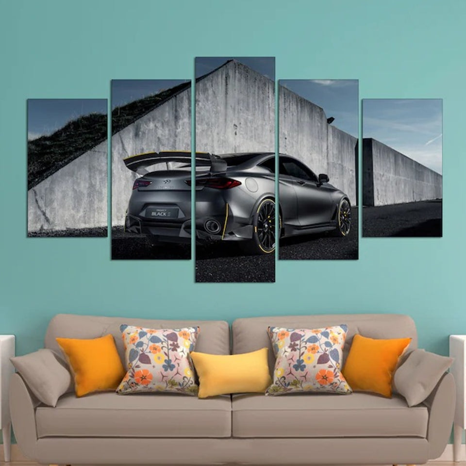 Infiniti Q60S Supercar Canvas Wall Art