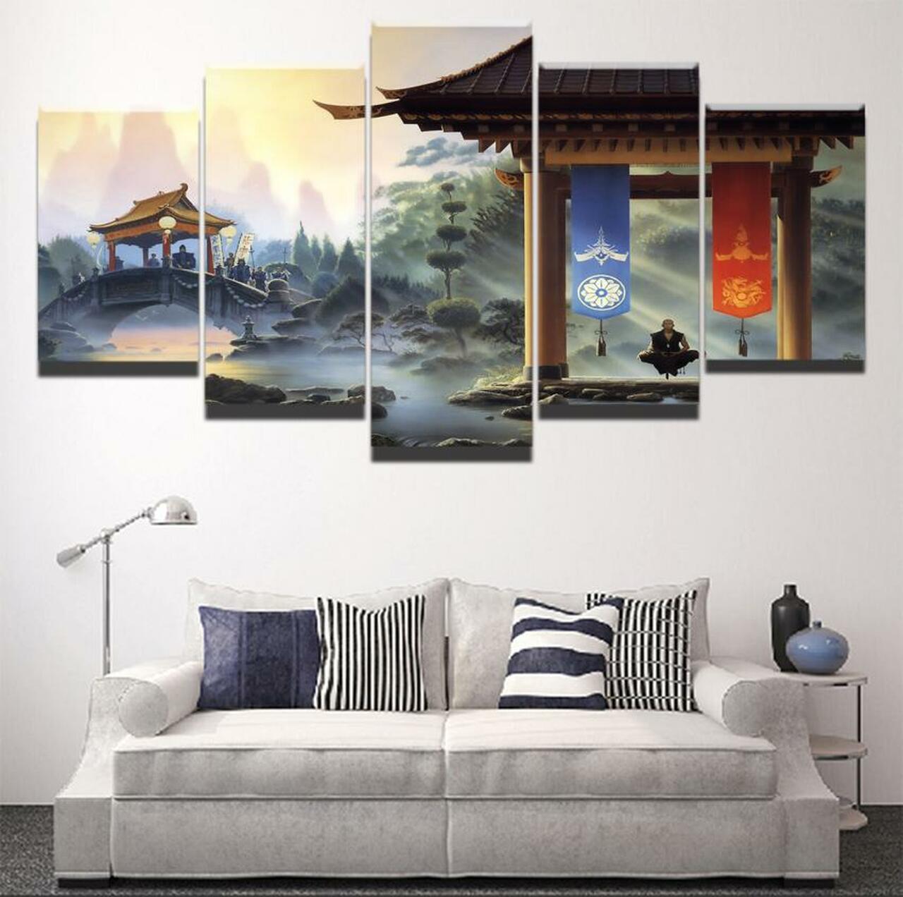 Japanese Landscape Canvas Wall Art
