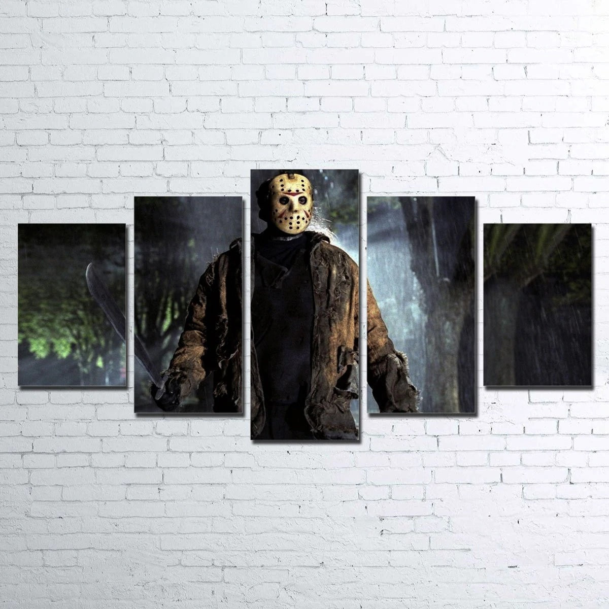Jason Voorhees Canvas Wall Art