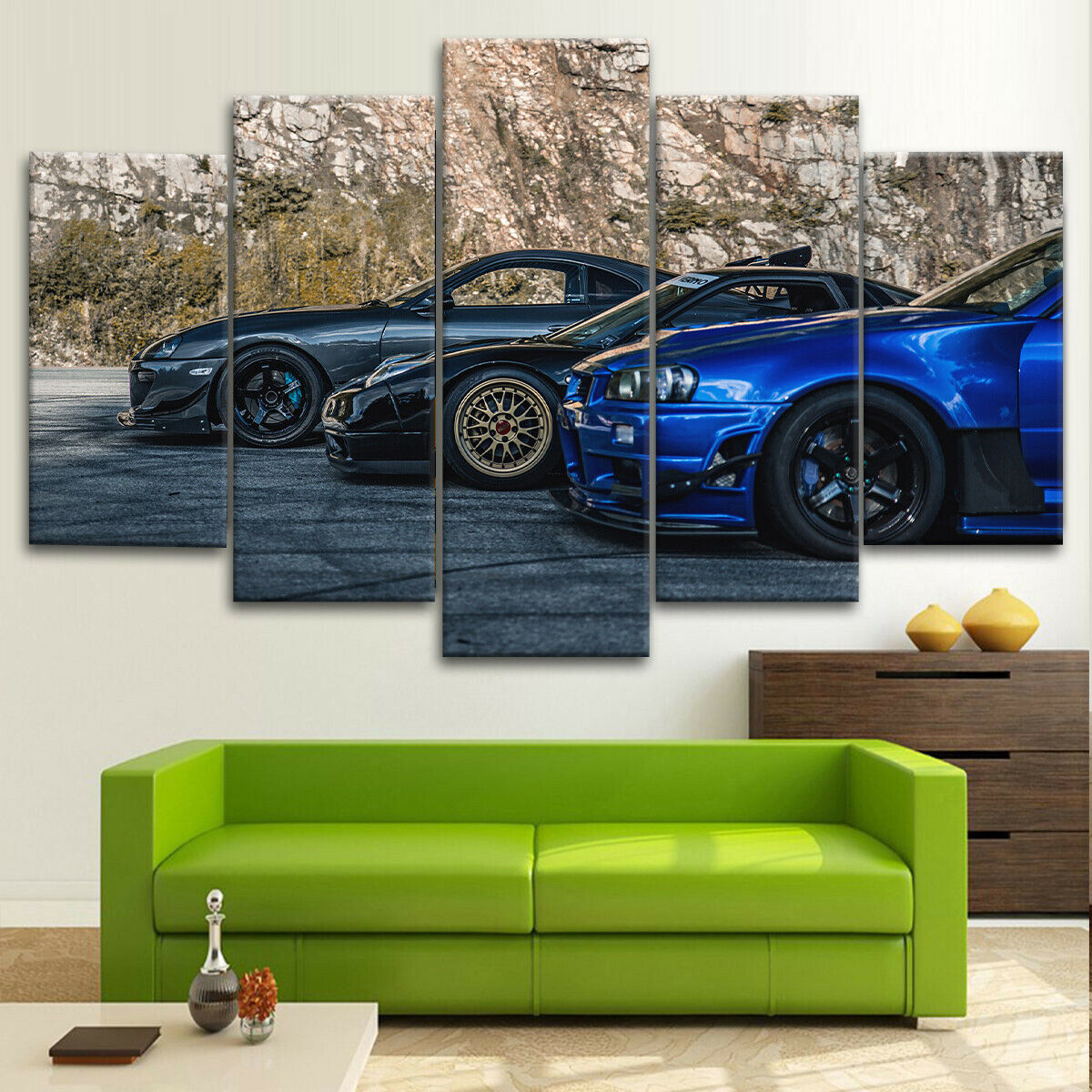 Jdm Nissan Skyline Nsx Toyota Supra Canvas Wall Art