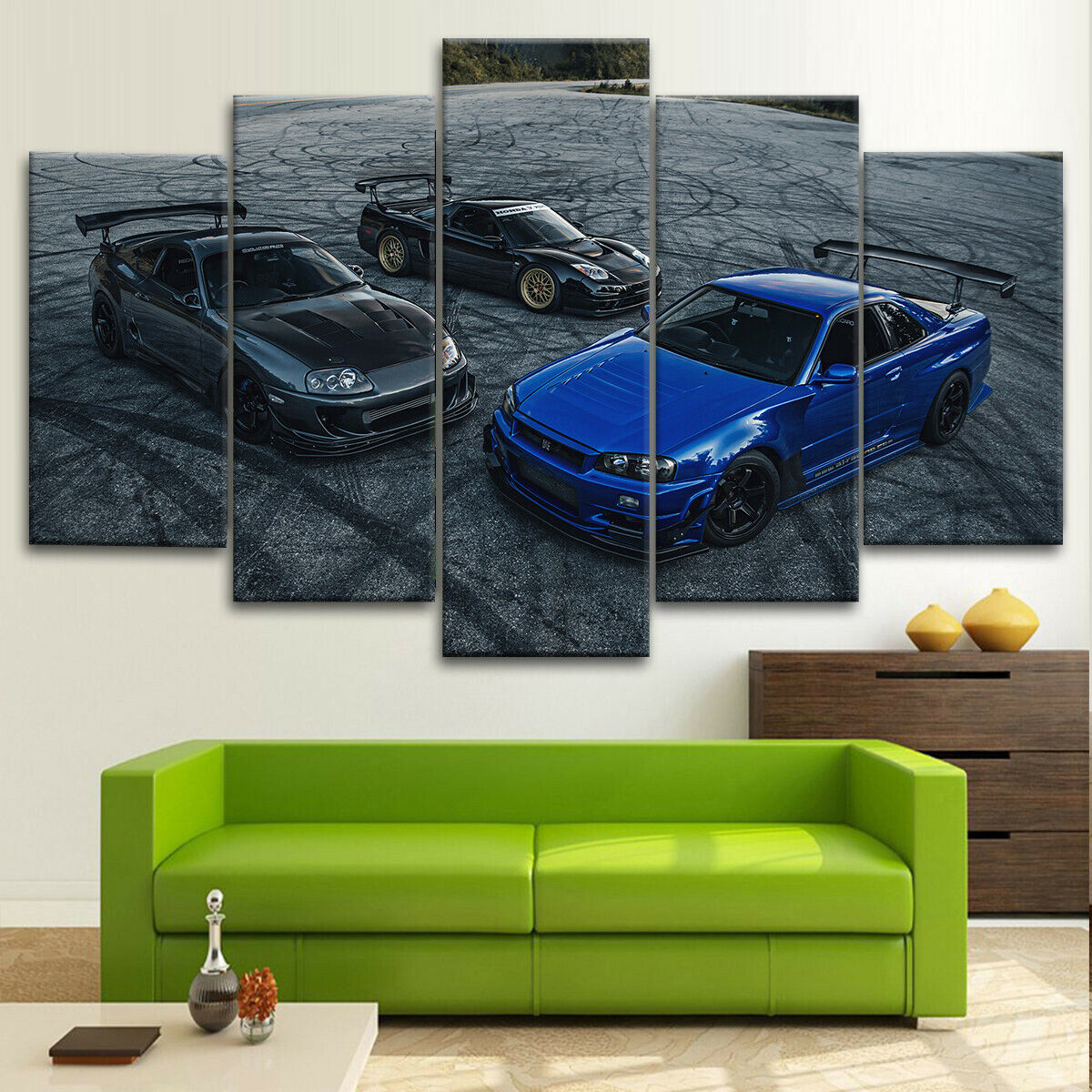 Jdm Nsx Nissan Skyline Toyota Supra Canvas Wall Art