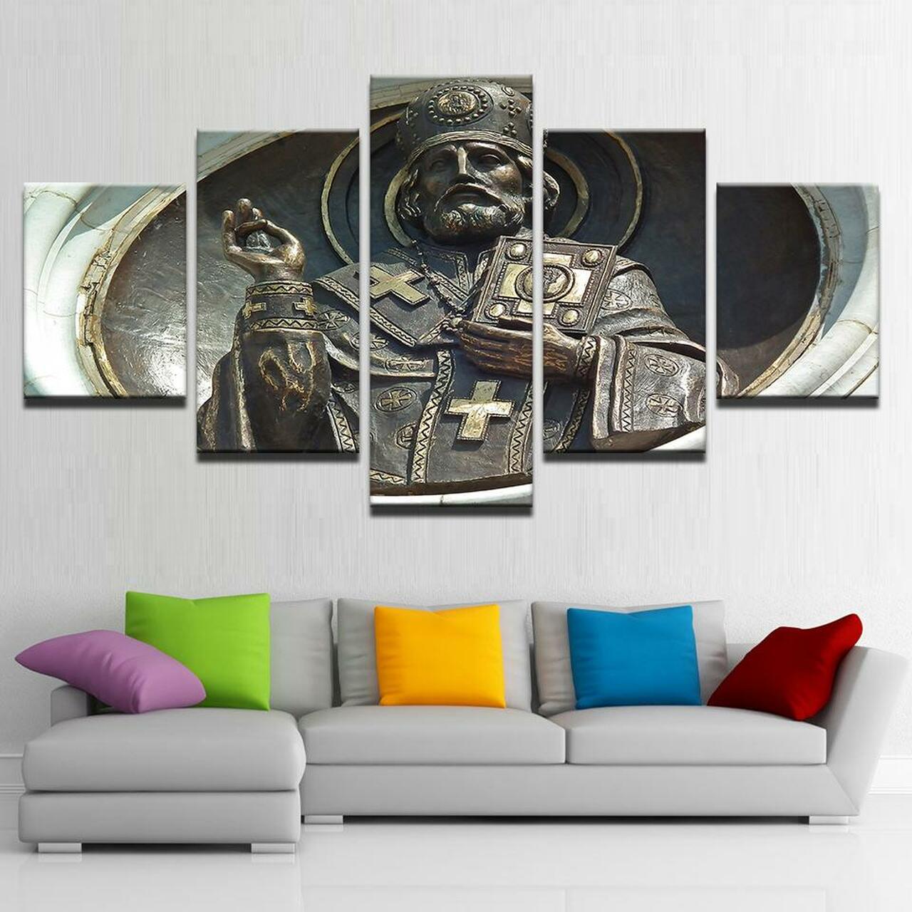 Jesus Christ The Savior Canvas Wall Art