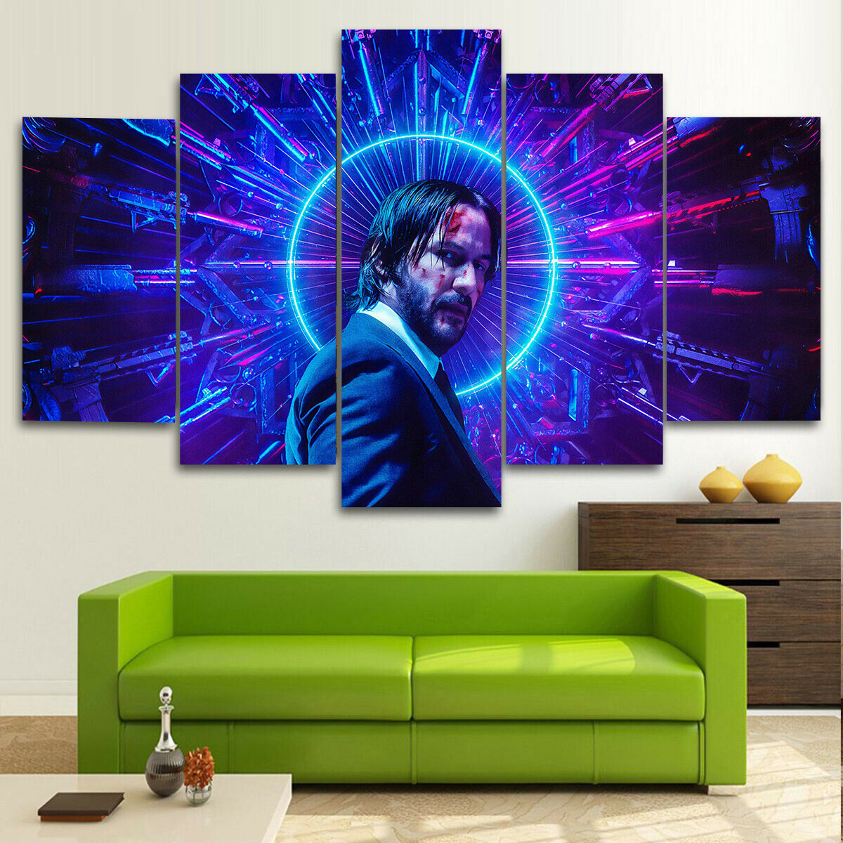 John Wick 3 Parabellum Movie Canvas Wall Art