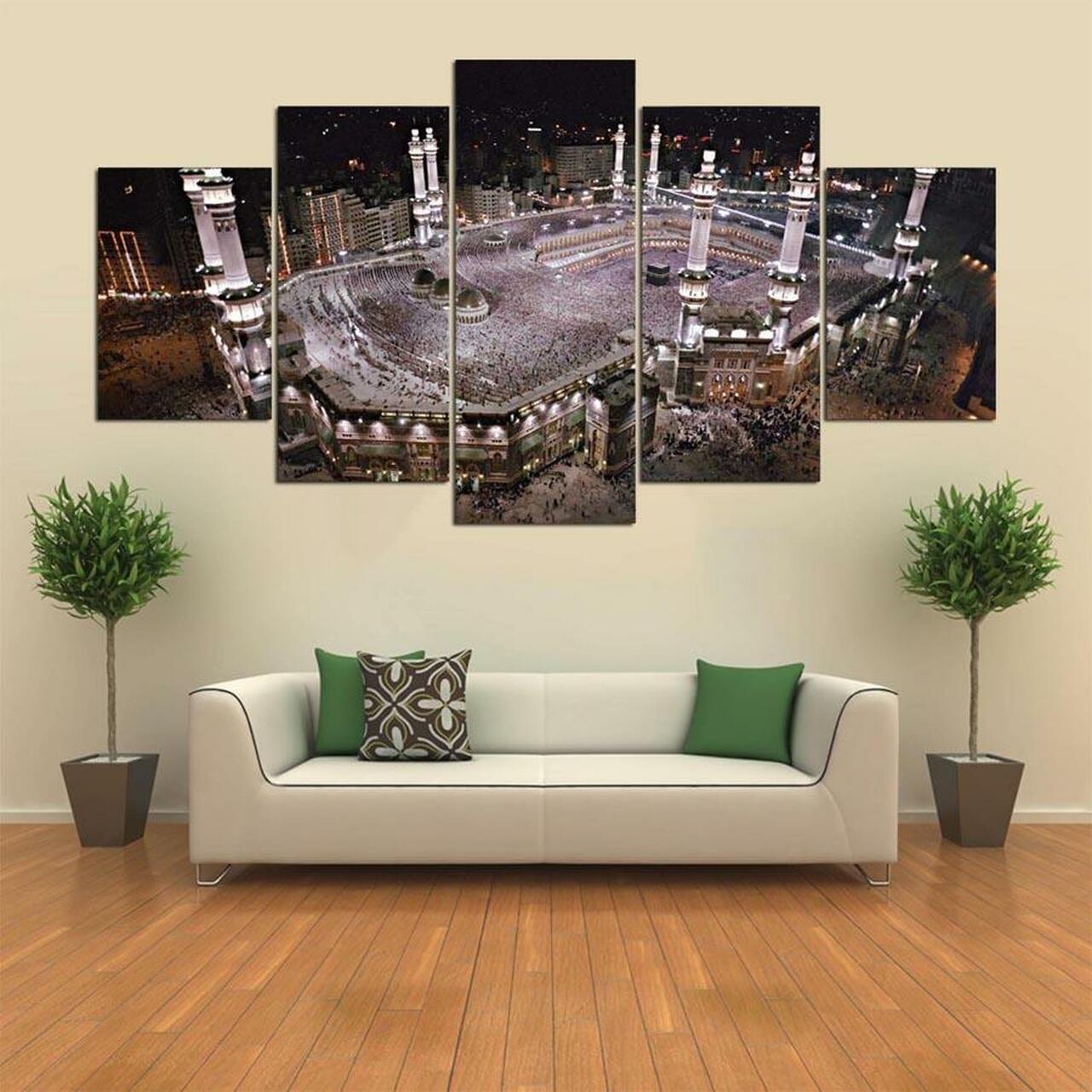 Kaaba Ramadan Art Canvas Wall Art