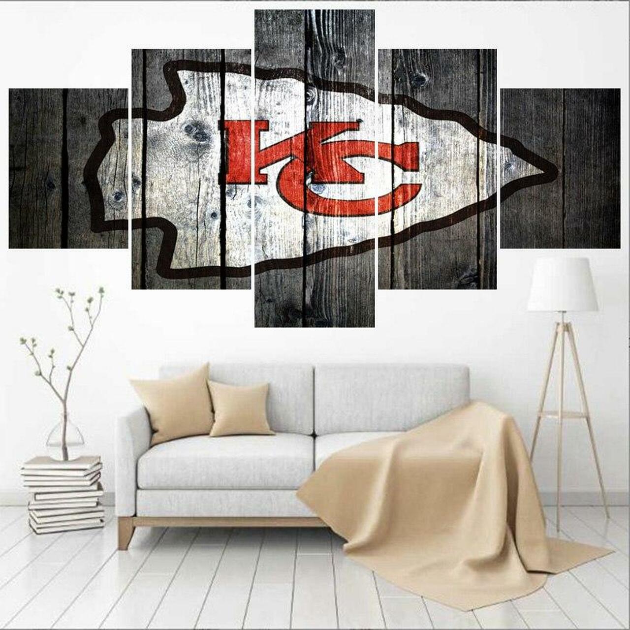 Kansas City Chiefs Canvas Wall Art