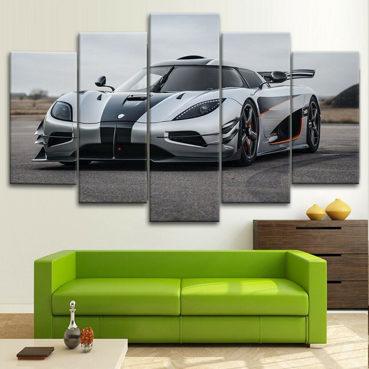 Koenigsegg Agera One Canvas Wall Art