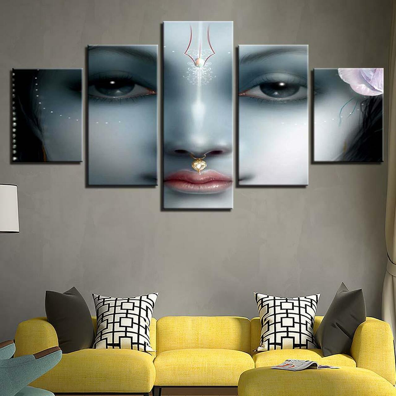 Krishna Canvas Wall Art