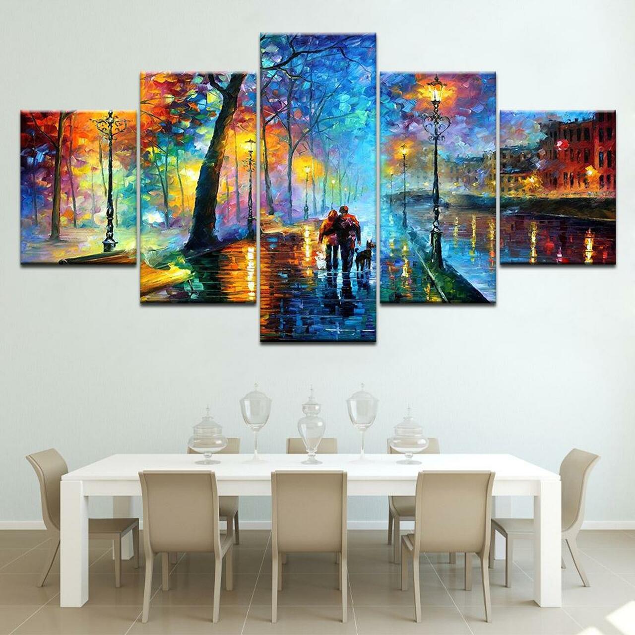 Let Us Walk Together Canvas Wall Art