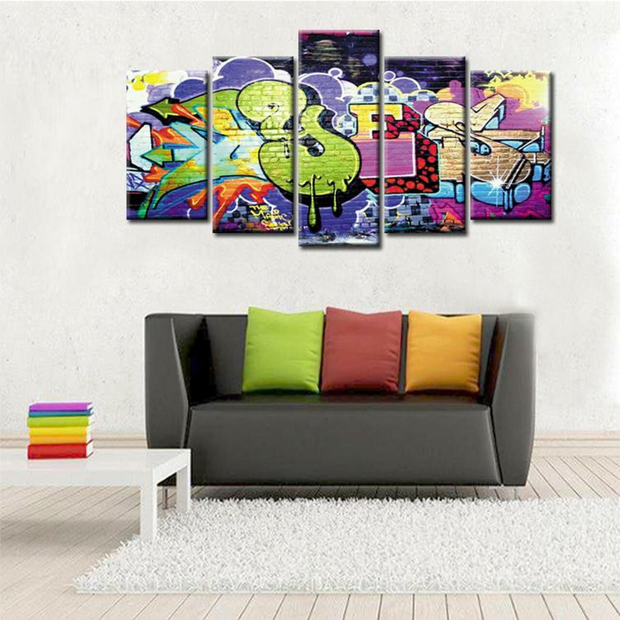 Limited Edition 1 Graffiti Canvas Wall Art