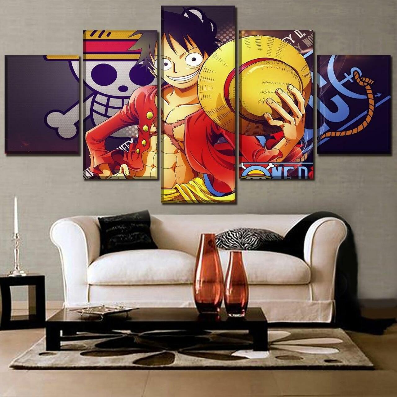 Limited Edition 4 Anime Canvas Wall Art