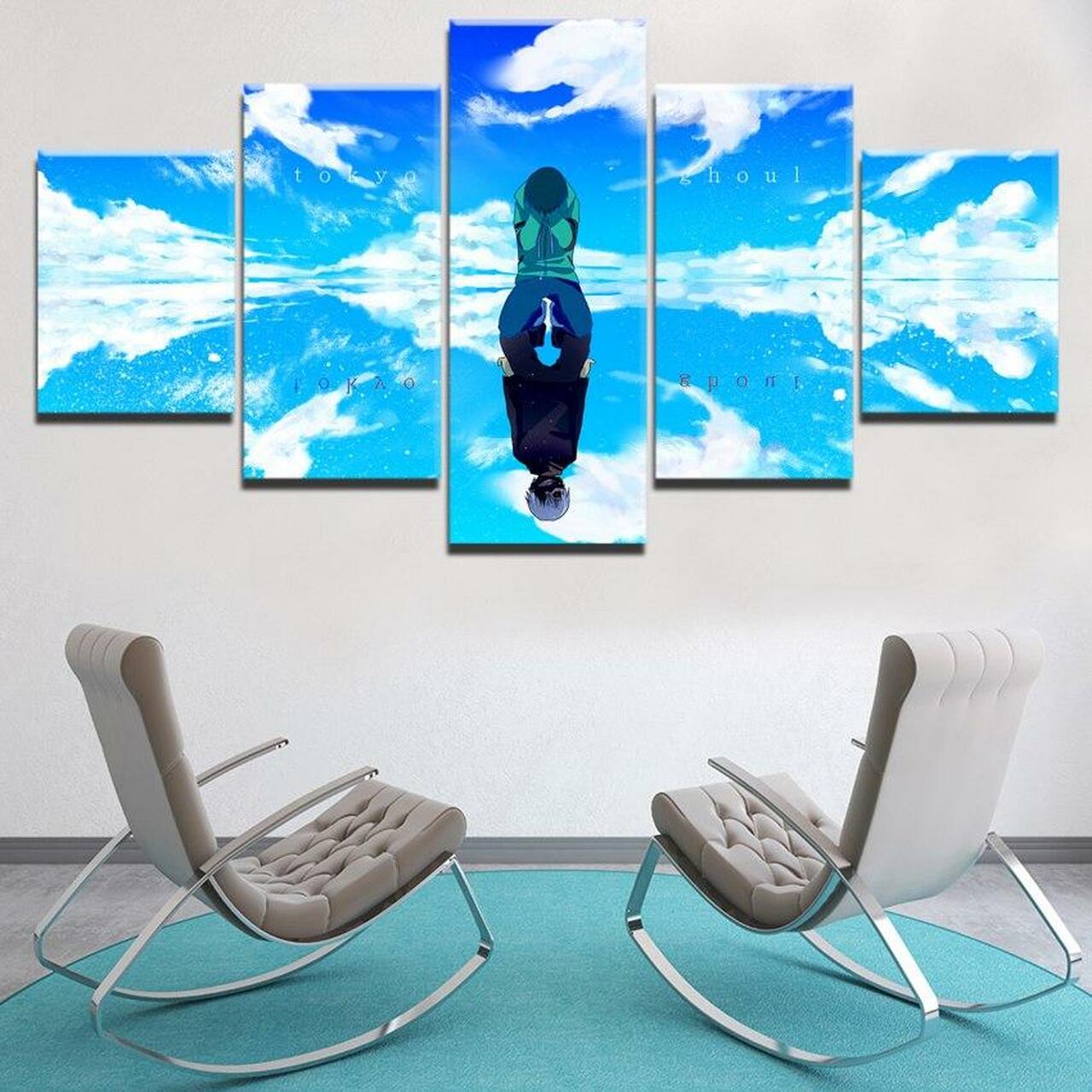 Limited Edition 5 Anime Canvas Wall Art